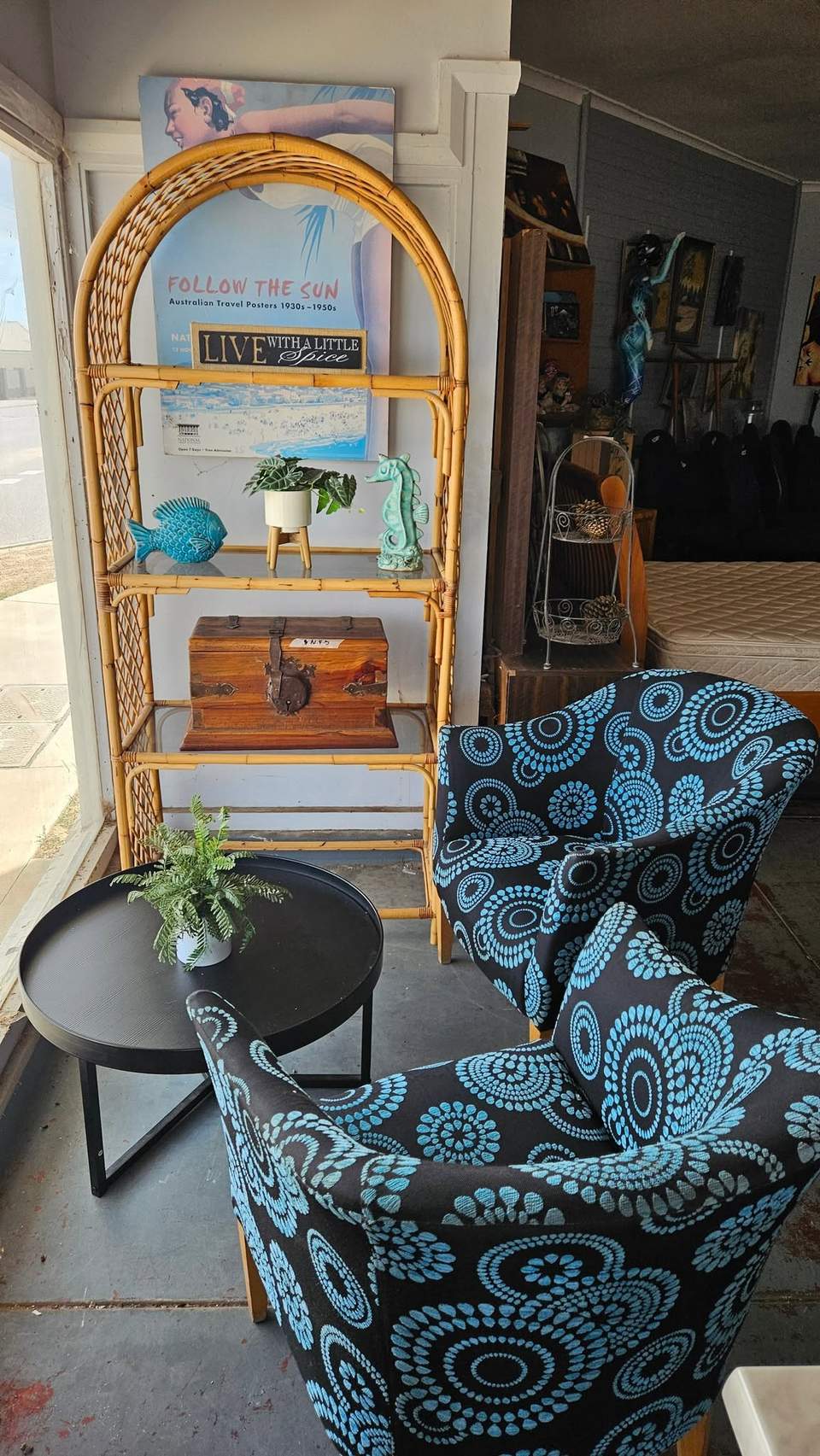 Im late im late for a very important date no time like another for a visit to Secondhand Wonderland 18 Urch St open 930 -3 weekdays 930 -1 Saturdays WE ALSO BUY AND SELL FURNITURE AND WHITEGOODS