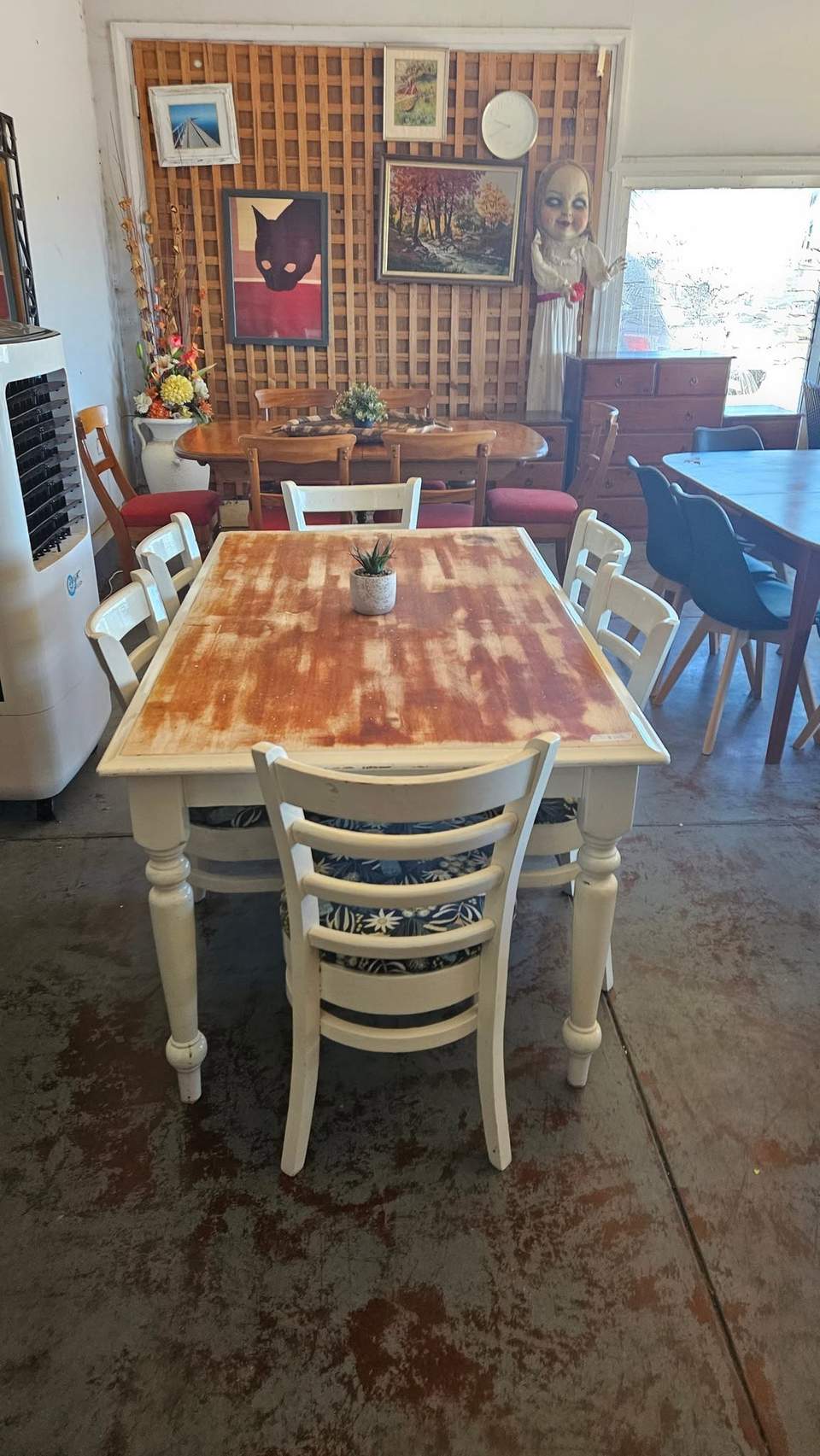 Im late im late for a very important date no time like another for a visit to Secondhand Wonderland 18 Urch St open 930 -3 weekdays 930 -1 Saturdays WE ALSO BUY AND SELL FURNITURE AND WHITEGOODS