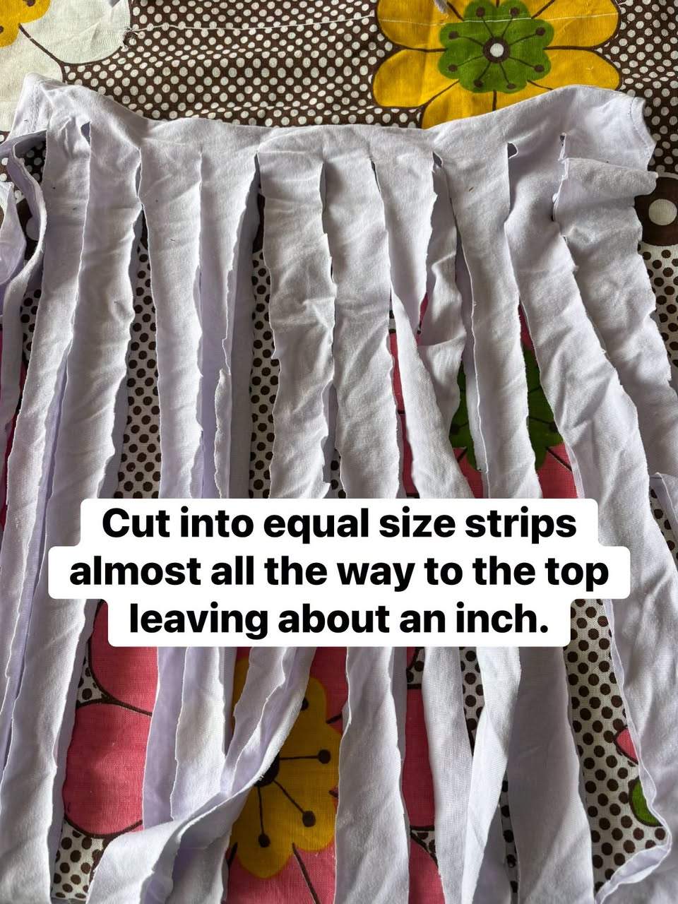 Let’s make Tshirt yarn!
