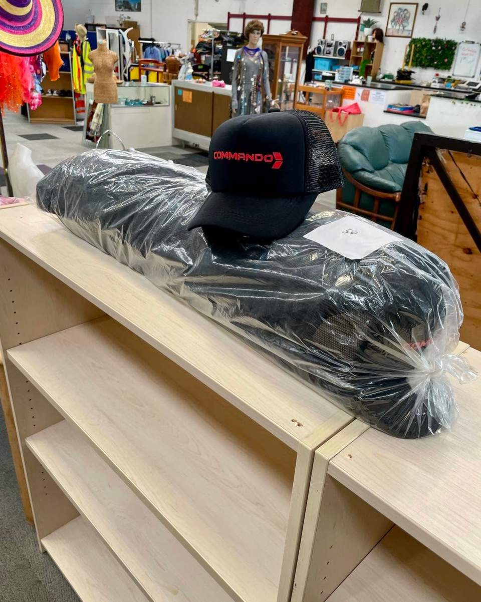 Habitat ReStore Sydenham has a LaserDisc, Dolls of the World, a basketball arcade game, 50 hats and a new camping chair among this week's finds.