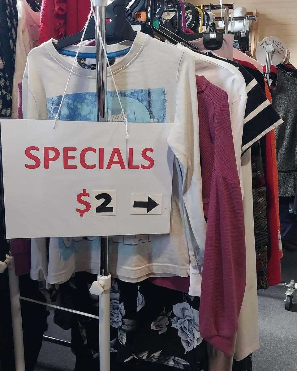 We've got the sale rack out, come check it out and grab a bargain.