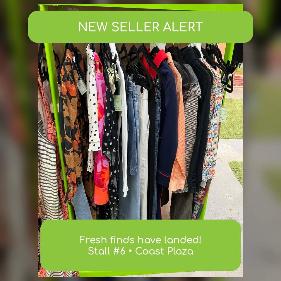 NEW SELLER ALERT — STALL #6
A fresh stall has just landed at Re:Circle Whangaparāoa, and the prices are giving serious “grab it before someone else does” energy
 Levi’s Ribcage Bell jeans, size 28 — $39
 Whistle tailored trousers, size 10 — $14
 Portmans polka-dot blouse, size S — $12
 Pink blouse, size S — $6
 Whistle multicolour long dress, size 10 — $20
 White turtleneck, size S — $4
 Oliver Black pencil skirt, size 10 — $12
 Long beach dress, size S — $8
 Long summer dress, size S — $7
Only one of each—see something you love? Don’t do the “I’ll come back later” thing.
 Re:Circle Whangaparāoa
Level 4, next to Chipmunks, Coast Plaza
719 Whangaparaoa Road, Manly
Got clothes sitting at home? Book a stall, price your items, and we’ll do the selling while you track sales in real time.
#NewSellerAlert #ReCircleWhangaparaoa #CoastPlaza #SecondhandStyle #PrelovedFashion #ShopCircular #OnlyOne