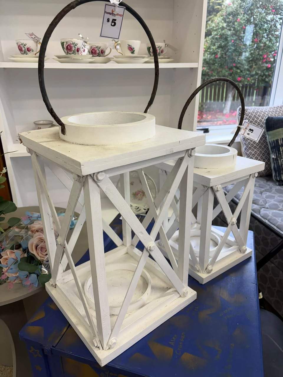 The team are getting their daily workout by moving furniture around!! Lots of great new items! Open until 3pm