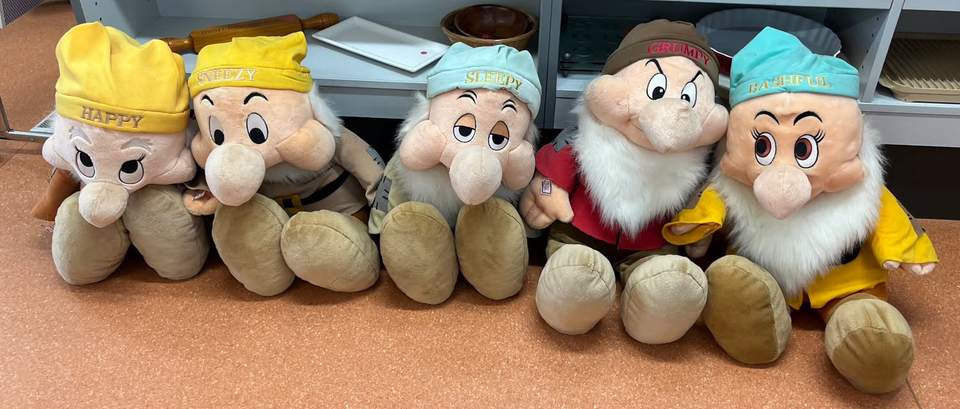 5 out of 7- a great deal: $10  for the lot! Hurry in