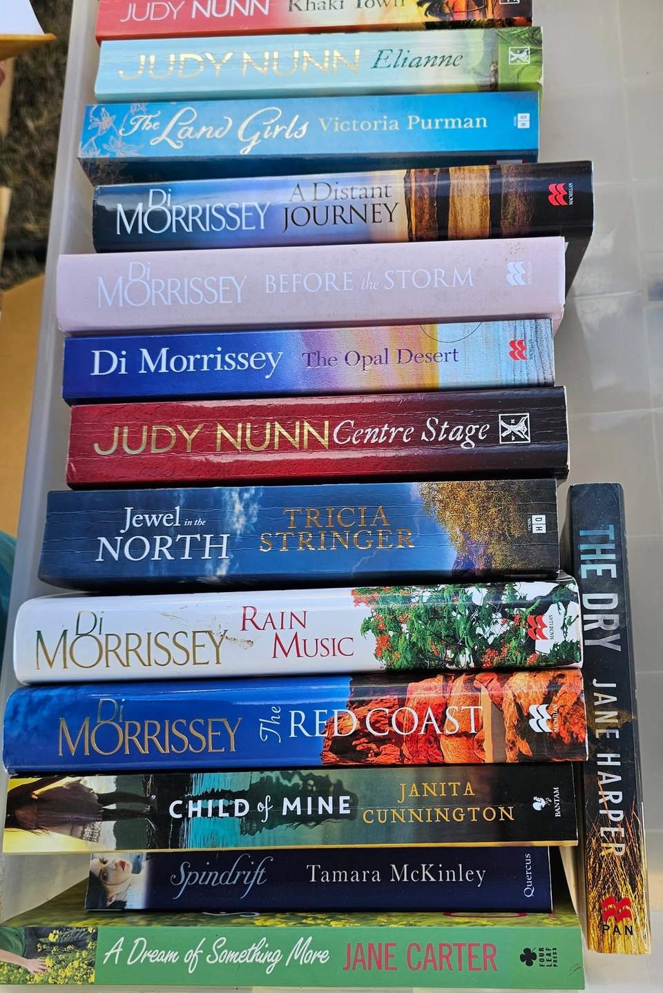 Esk Community Op Shop has a book stall at the Esk Hospital Centenary Fair from 10am to 2pm today, Saturday 29th August. Small books $1, all others $2. All proceeds to Esk Hospital. Photos are a small selection of what we have here! Cash preferred.