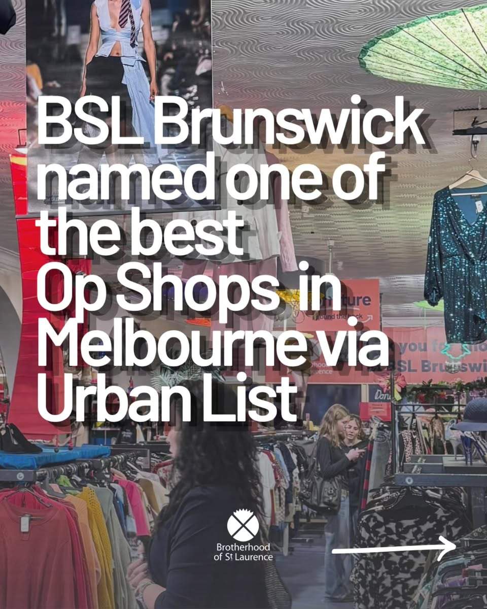 We’ve been named one of 𝐌𝐞𝐥𝐛𝐨𝐮𝐫𝐧𝐞’𝐬 𝐛𝐞𝐬𝐭 𝐎𝐩 𝐒𝐡𝐨𝐩𝐬! 🎉💛 (via Urban List Melbourne) Urban List has included BSL Brunswick in its list of the best op shops in Melbourne, and we’re pretty excited about it! 👏 From clothing and accessories to furniture and collectables, there’s always something new to discover. ♻️✨ Even better, every purchase helps raise funds to support Brotherhood of St. Laurence’s work towards an Australia free of poverty. 📍 145 Lygon St, Brunswick East Come in and see what all the fuss is about! 👀💛 #BSLOpShops #BrotherhoodofStLaurence #Brunswick #MelbourneOpShops
