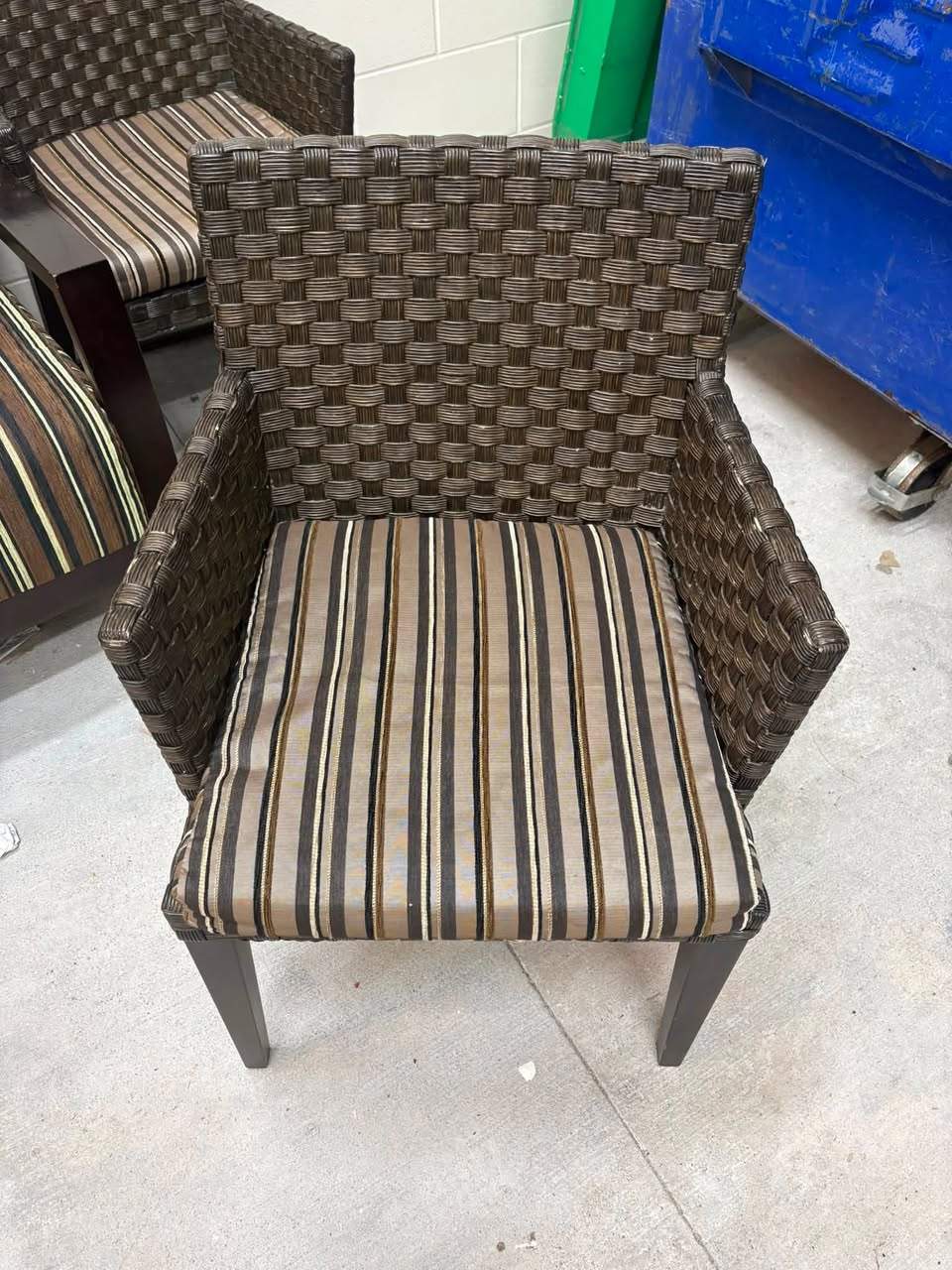 The Op Shop Taupō has one large outdoor chair for $20 and five small chairs for $15 each, or $10 each when buying more than one.