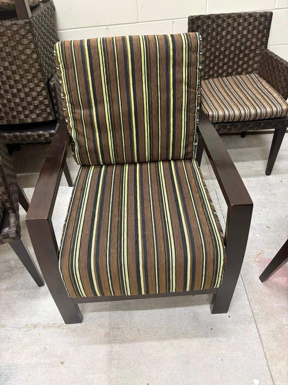 The Op Shop Taupō has one large outdoor chair for $20 and five small chairs for $15 each, or $10 each when buying more than one.