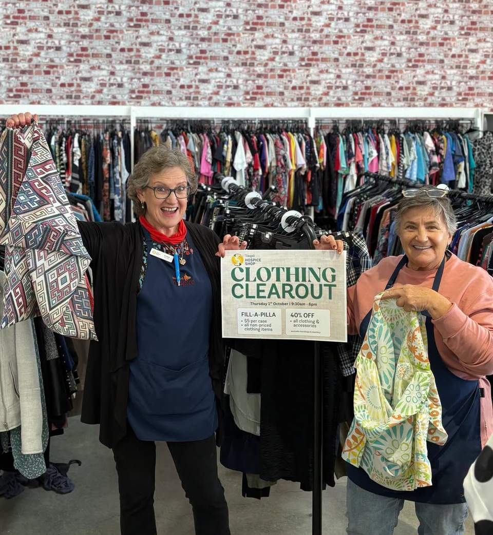 Our pillowcases are ready and the discount is live! CLOTHING CLEARANCE ON TODAY!
- 40% off all clothing & accessories (excludes handbags & jewellery)
- Fill-a-pilla, $5 per case on all non-priced clothing items
Open until 6pm