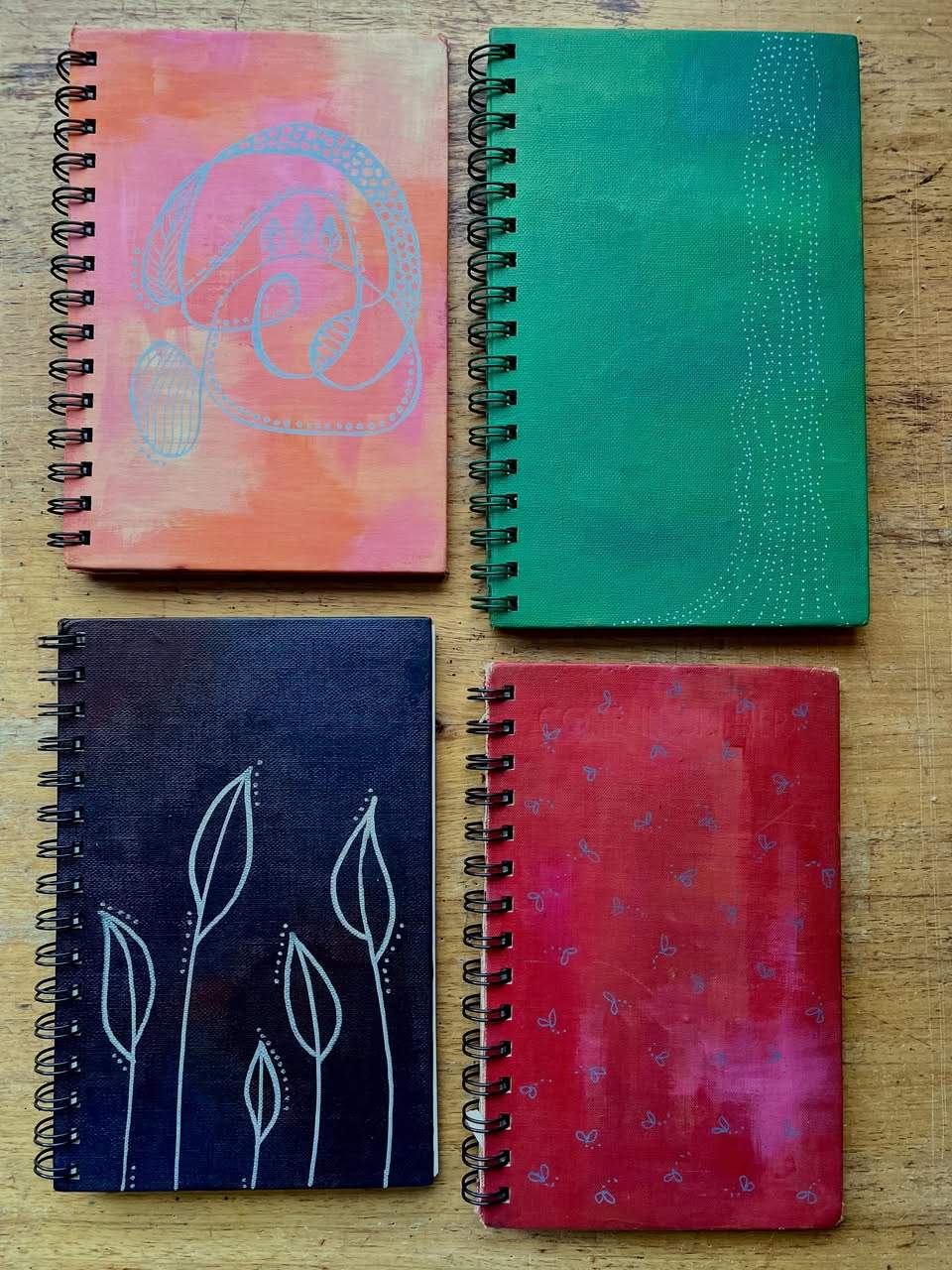 Next week The Mustard Tree OpShop & Cafe we will be making Upcycled Notebooks in our creative workshops! Join us on Friday 18th Sept or Monday 21st from 10-12.30 as we take old discarded books, unwanted school supplies, some paint and our Mustard Tree book binder to make a unique painted journal or recipe book or art journal… $30 includes morning tea from the cafe and all your materials to participate in this fun activity. Just call the store after 10am Wednesday or come in to register and pay. But don’t leave it too long! Spaces fill up fast!