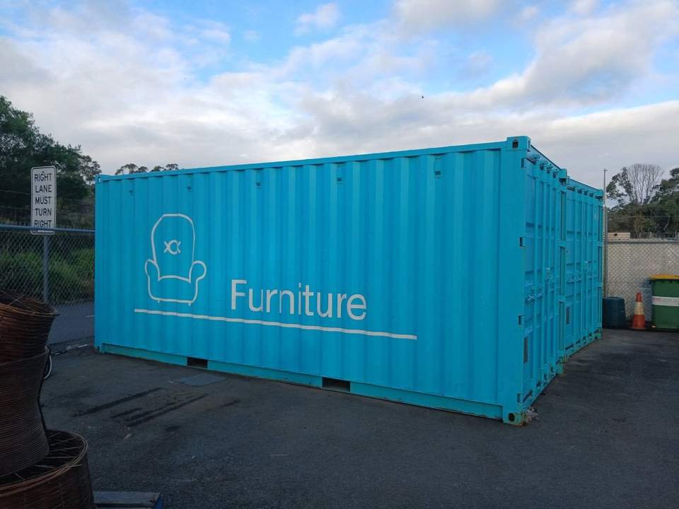 Market day madness tomorrow 8am-4pm we are releasing the contents of this furniture pod from Helensvale.! Only you can guess what's in it!