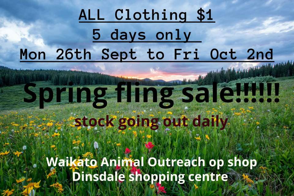 We are doing it again but for 5 days !!
Come grab lots of bargains !!!