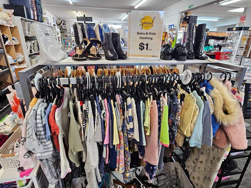 TWO‑DAY MEGA CLOTHING SALE
Mens & Womens clothing $2 (excludes Best of the Best)
Baby & kids clothing $1
Best of the Best clothing 50% OFF
Wednesday + Thursday only
Bargains galore
Brookfield Shopping Centre, 75 Bellevue Road, Tauranga
#HatoHoneStJohn #nzopshop #stjohnstore #opshopnz #tauranga #stjohns #donations #schoolholidays #thrifting #opshopping #clothingsale