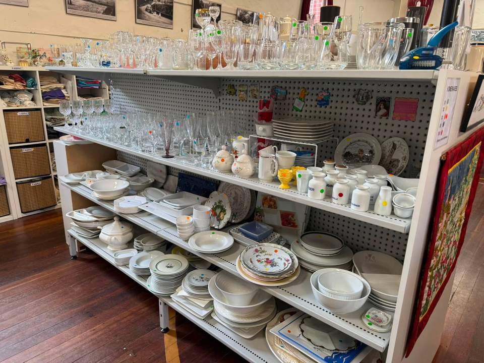 Just a few of the amazing donations that are available and ready for you to enjoy today! Open 11-3, Fri/Sat/Sun Supporting community groups and 100% volunteer run!
