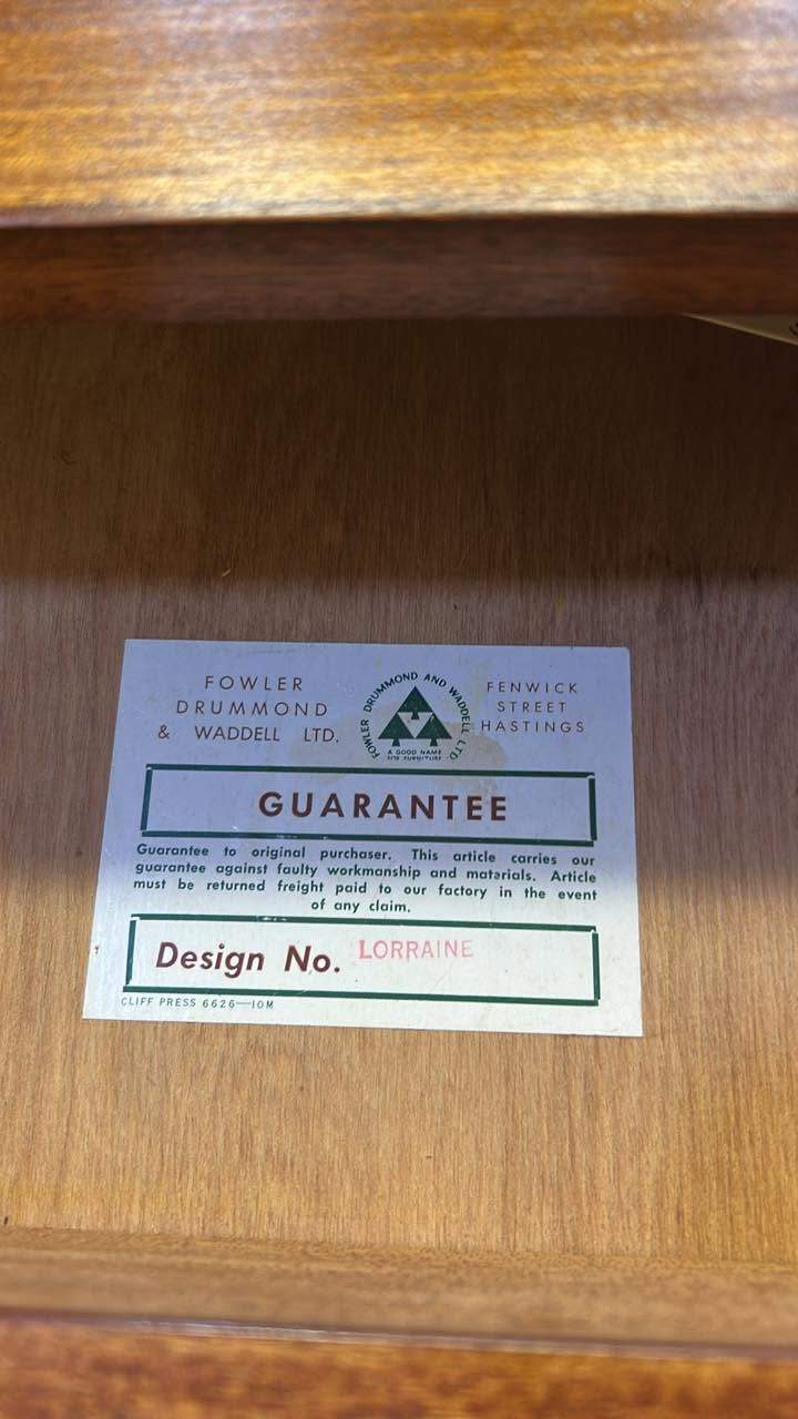 Is your name Lorraine? If it is then these stunning Mid Century NZ made “Lorraine” design upcycled bedside drawers by Fowler Drummond Waddell could be a great addition to your home…we’re open today till 5pm and then Saturday and Sunday 11am till 3pm
#midcenturyfurniture #midcentury #midcenturyinteriors #nzmade #nzmidcenturymodern #nzmidcenturyfurniture