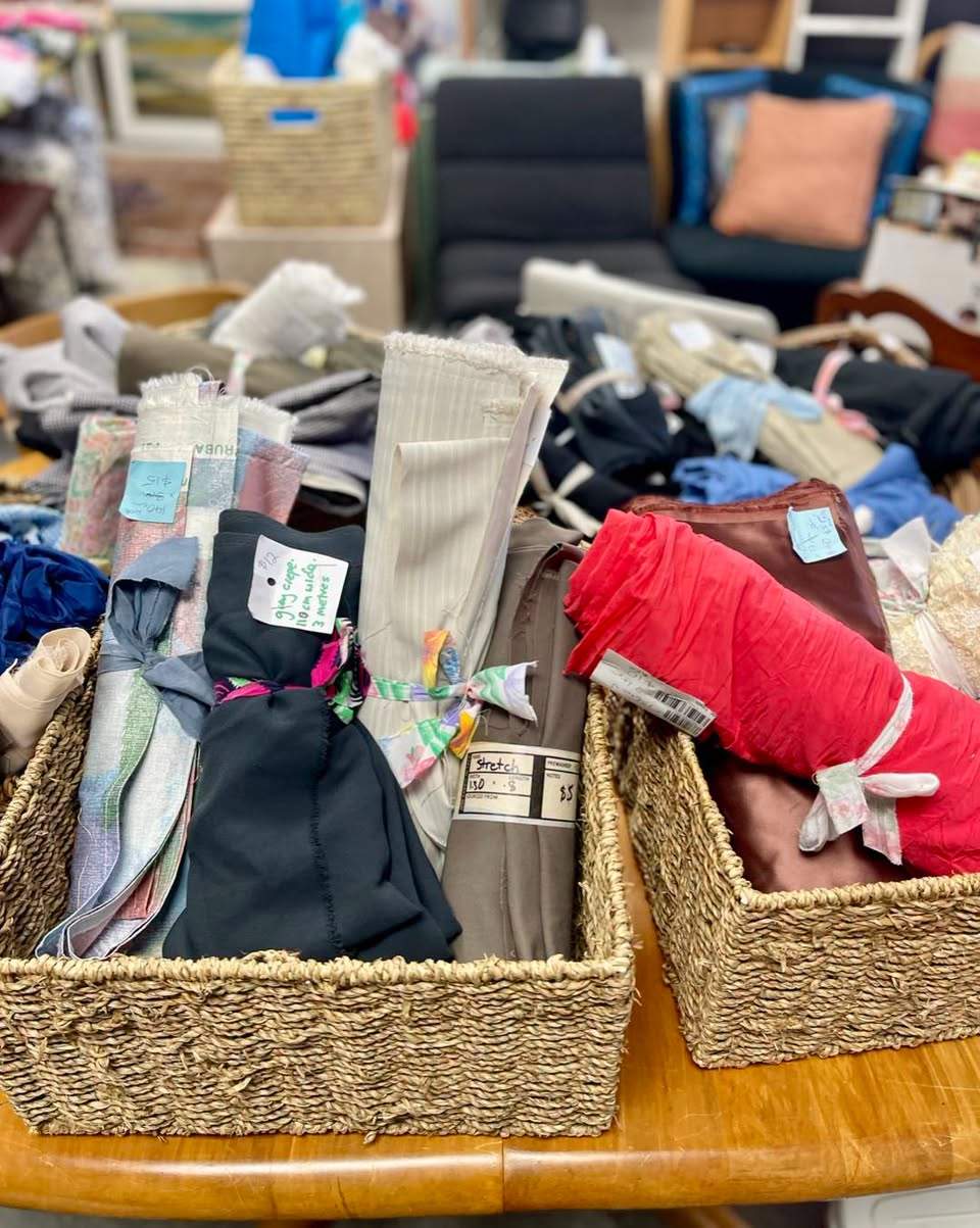 Only two days left to grab your dream crafting items at our Fabric-a-brac Mop Up Pop Up before Saturday 4pm.
Beautifully restocked tables today, bagged buttons, magazine, patterns and more!
Pop by for a fossick
Open Monday- Saturday 10-4
Thank you for supporting hospice patients and whānau.