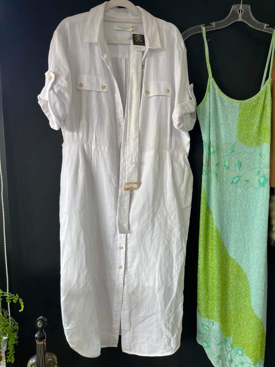Sports craft fan? We have this small range of sports craft dresses donated as well as some other designer items.
All at bargain prices.  Come and browse and update your wardrobe with us - open 7 days a week at 5 Mills Road and Ford Road East.