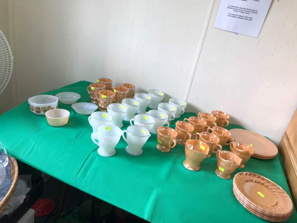 WELCOME TO OUR COMMUNITY DAY THIS SATURDAY 10th 9am-2pm
Free Entry Op Shop Open with an Extravaganza of Fire
 King, Pyrex, Anchor Hocking and Casserole
 Dishes
Activies for the Kids
Plants for Sale
BBQ
 Cake & Refreshments
Book, Art and Craft Sale
THE GROVE COMMUNITY
66 RIDLEY GROVE