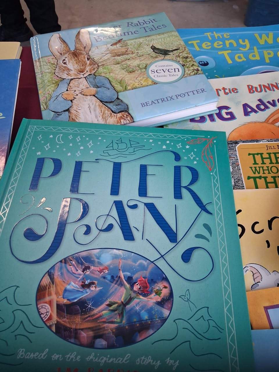 Bargains at the Salvos garage sale tomorrow. 7 Alfred St. Quality kids books 50c to 1.00. free books aa well. New shoes.