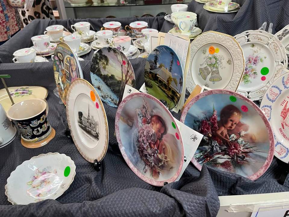Tea for two! (or more)- beautiful sets all in perfect condition- hold your own High Tea..come in and get lost among them…