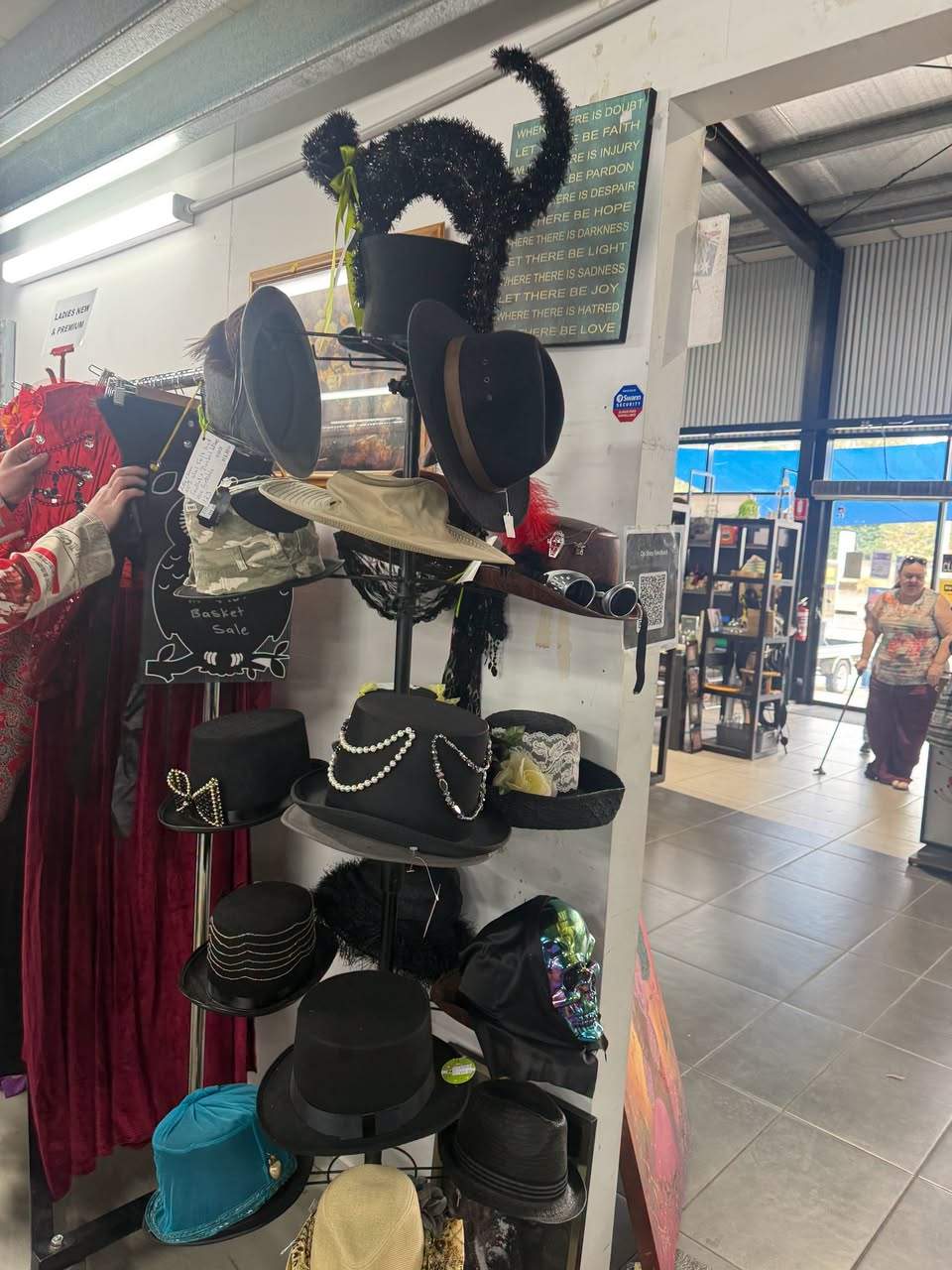 Check out the hat collection at our op shop! We’ve got a great variety of styles available at bargain prices – you might just find your new favourite! ✨ Come in, have a browse and see what catches your eye. 💙 First in best dressed – no holds! #woundedheroes #supportveterans #opshopfinds #hats #bargainfinds #preloved #shopforacause #communitysupport