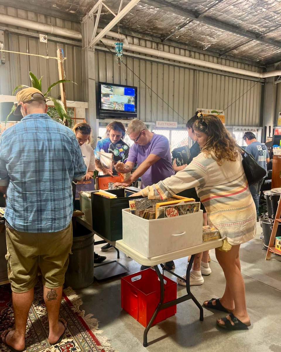On Saturday we held our record sale… it was literally a race to be the first in the door! Thank you to everyone who came and loved sifting through the vinyl collection! There was plenty of nostalgia in the air, old memories reborn, and some absolute gem finds of the must have’s added to individual collections! What a vibe Saturday was! Nobody left with empty hands! You’ll be pleased to know with such a large collection we still have loads of records left! Come and see for yourself!