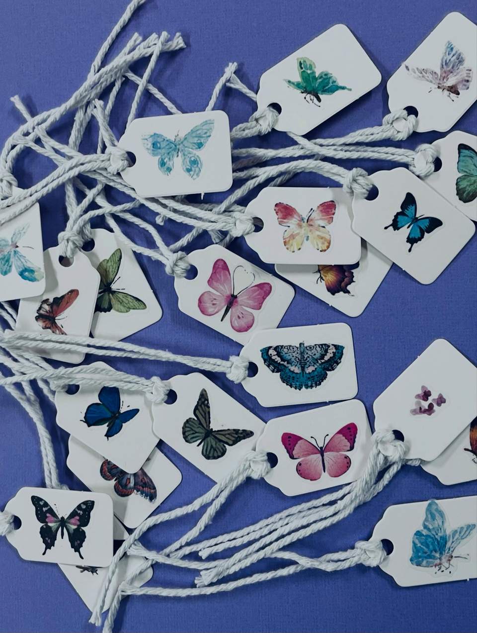 Vintage gift packs! These beauties contain ready made products crafted from vintage paper… each one contains a fridge magnet, tiny butterfly gift tags, gift bags, special gift envelopes, a notebook with vintage wallpaper cover and some charming gift cards too! Available for $15 near the front of the shop!