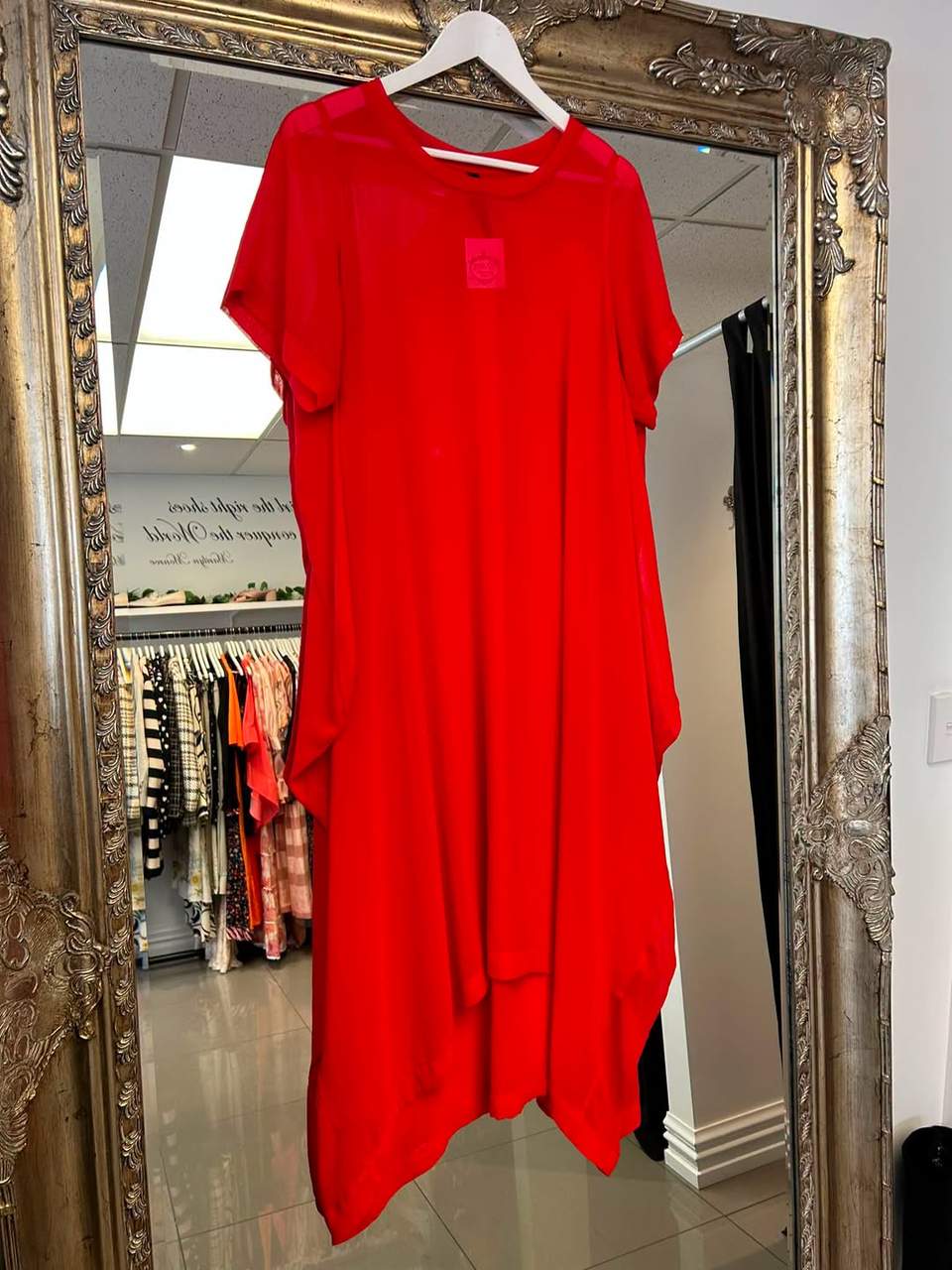 A Moochi size 16 dress was newly available at ENVIE Rangiora.