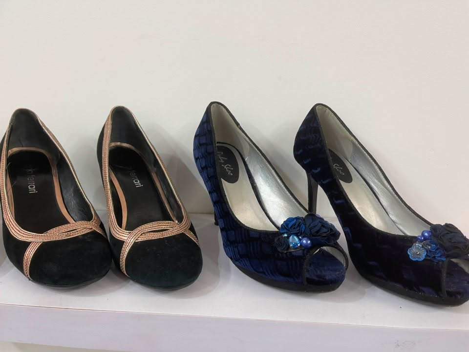 Shoes glorious shoes! A diverse range of donations in our shoe department to finish off your outfit. With clothes $5 per item it’s a steal! Open 10am daily at 5 Mills Road and Ford Road East.