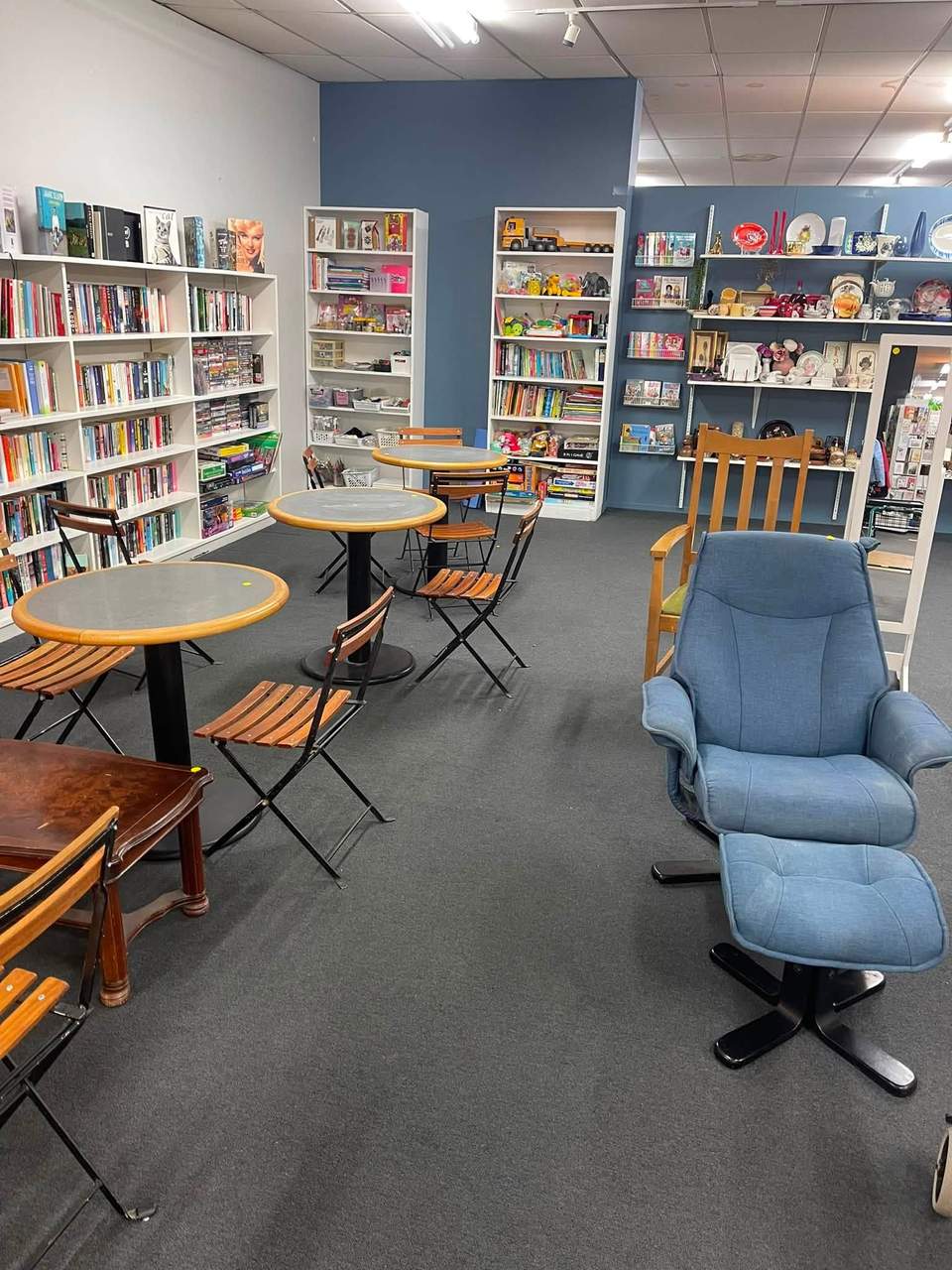 2nd part of the hospice shop now open still a work in progress but we have half of our beautiful items put out so please come in and have a look