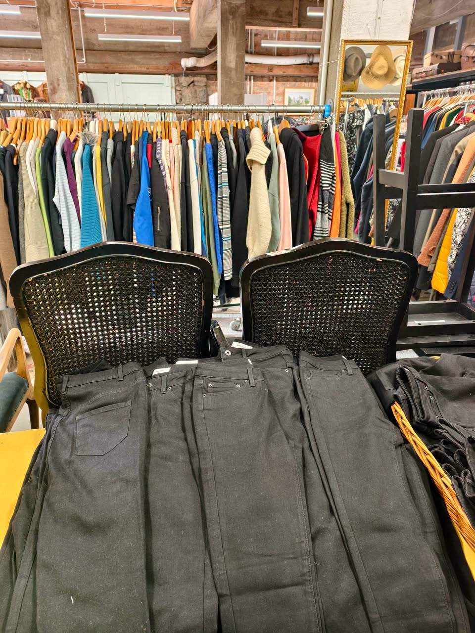 Fully restocked with new preloved treasures, open tomorrow at 9am 👗 👜 👠