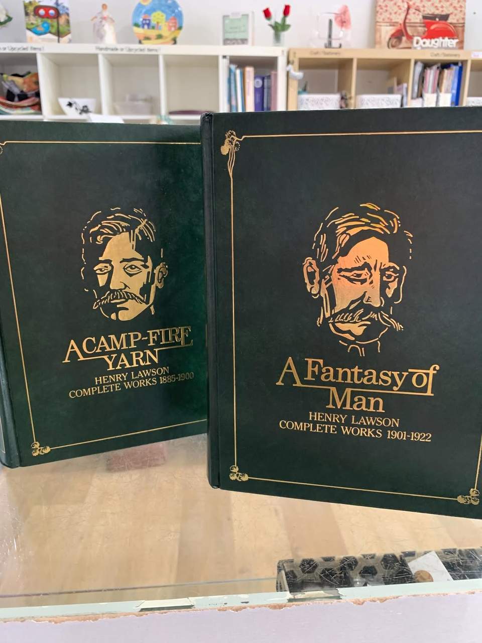 A couple of great books in today #opshopper #henrylawson #booksbooksbooks #opshopfinds #bargainshopping