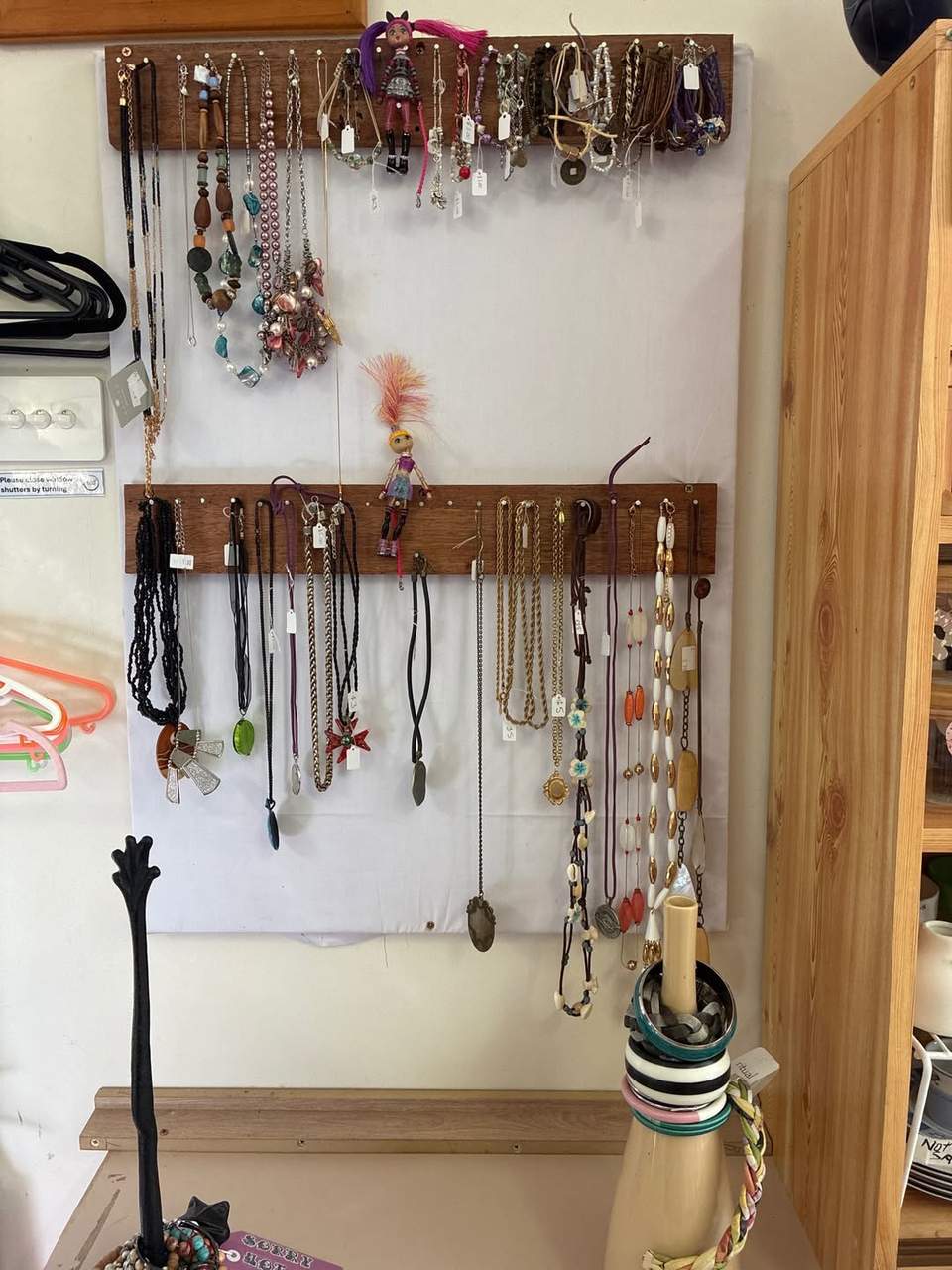 Come on in and check out our new display of our beautiful necklaces and bracelets