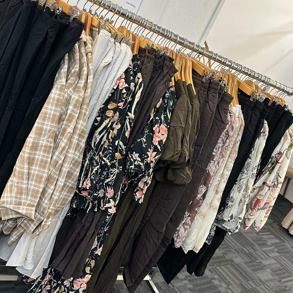 A selection of new clothing arrivals was available in store at Evolution on Gladstone.