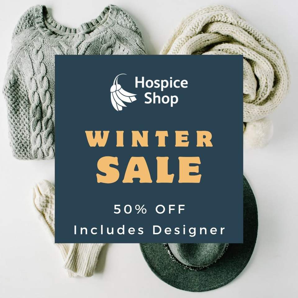 Hospice Shop Rotorua’s winter sale has half-price clothing, including designer pieces, and $4 shoes reduced to $1.