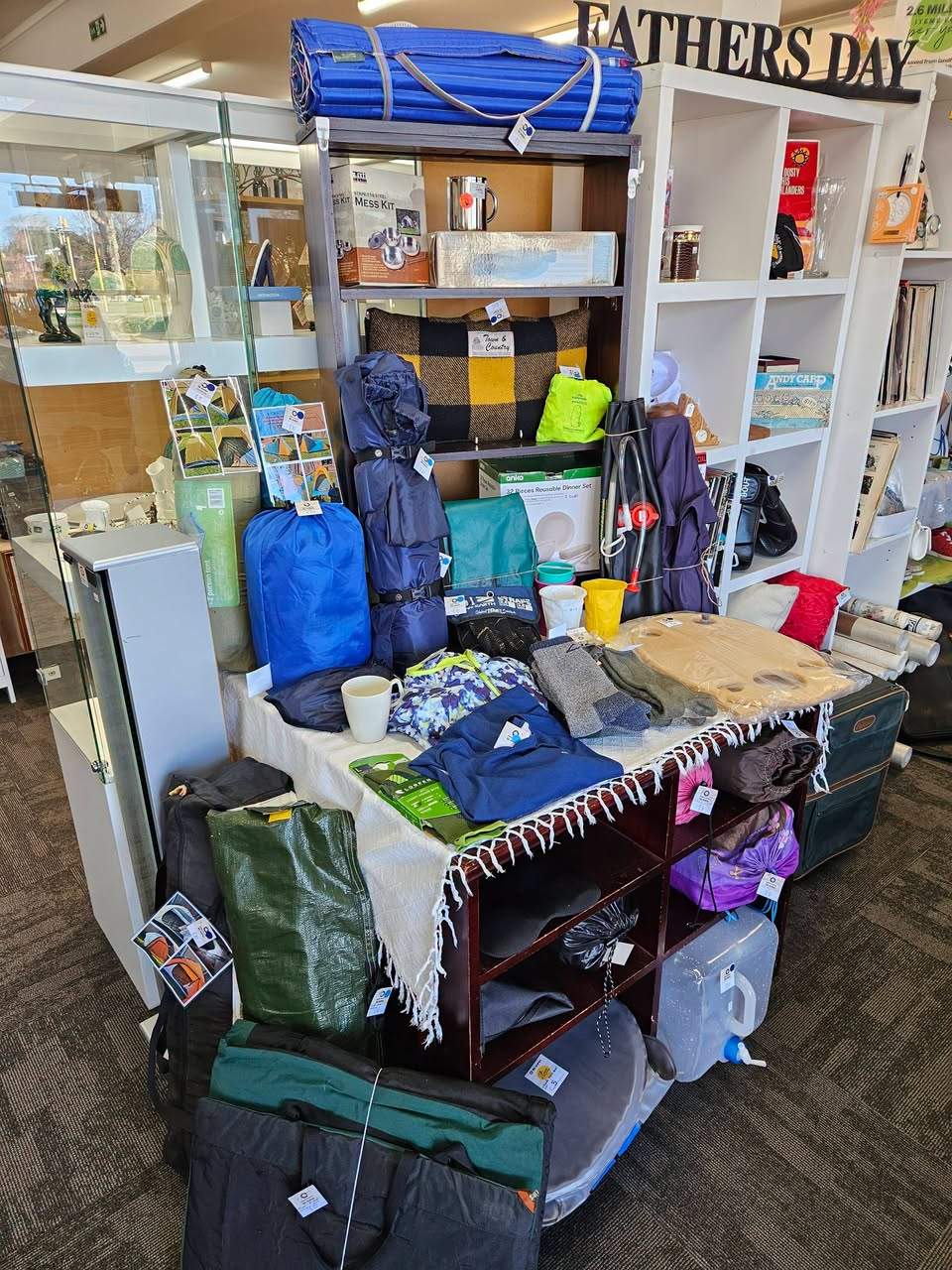 Camping gear and outdoor adventure essentials are in store at St John Tauranga.