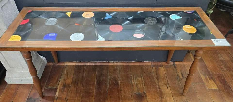 Retro hallway table with records inside. $300. Also on other sites.
Width: 158cm | Deepth: 52.5cm | High: 75.3cm
Know of someone who would be intrested? Then please share this to them. A one of a kind item.
496 Ferguson Drive, Trentham Upper Hutt.