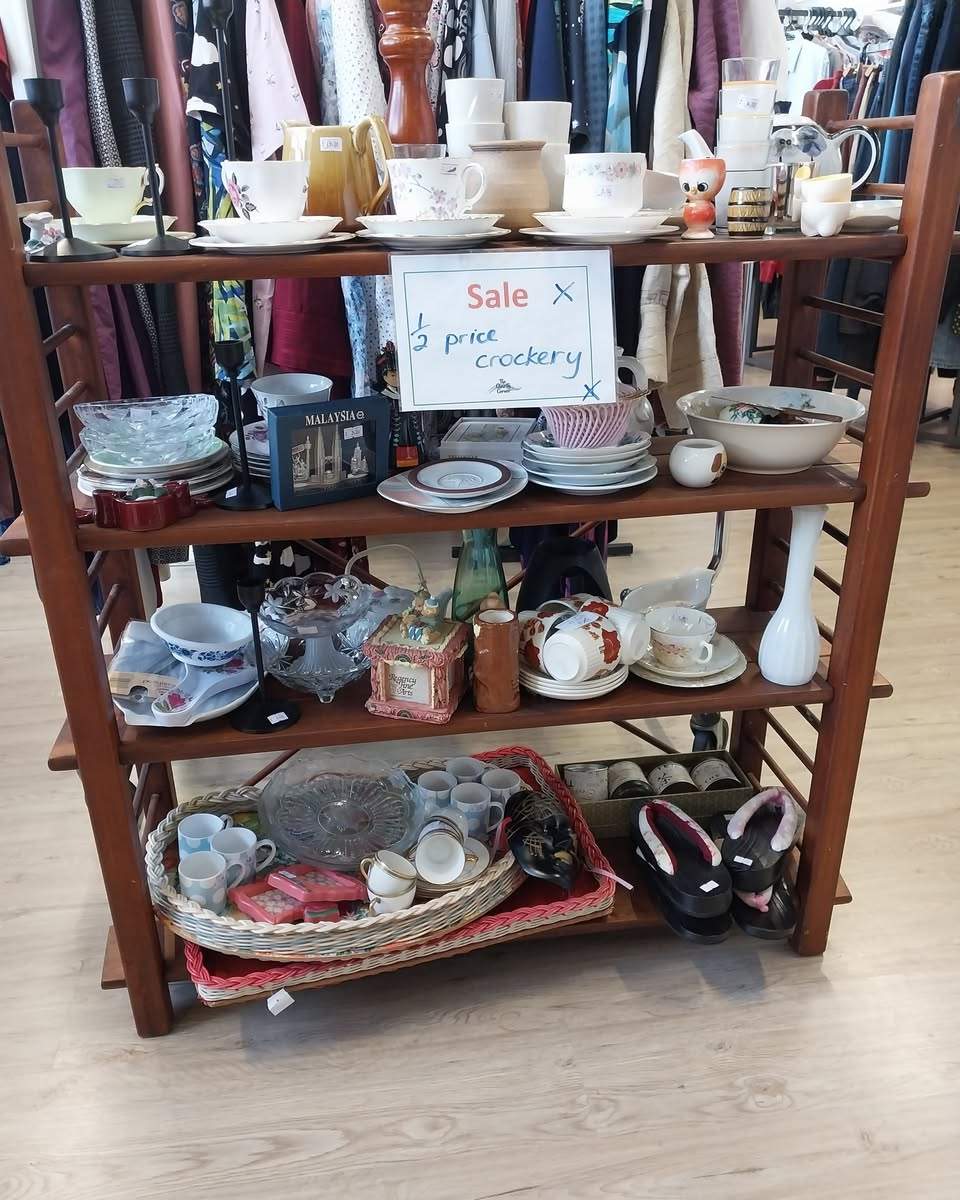 A broad selection of homeware is in store at The Charity Corner.