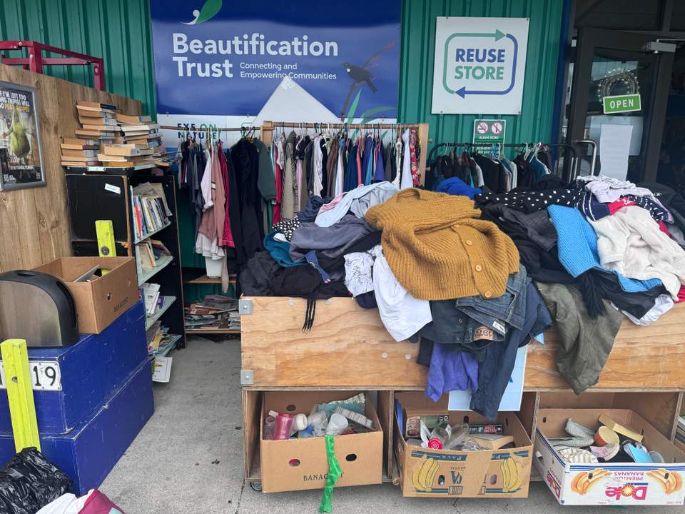 MCRC always has free stuff out the front for the community as well as a Pataka Kai cupboard and fridge.