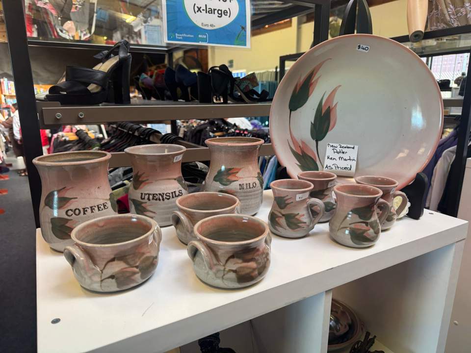 Highlights in store this week - spoons, crystal, crockery, shoes and clothes in abundance. Fill a bag sale is next week
