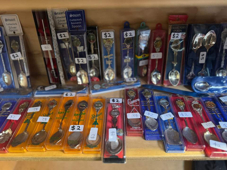 Highlights in store this week - spoons, crystal, crockery, shoes and clothes in abundance. Fill a bag sale is next week