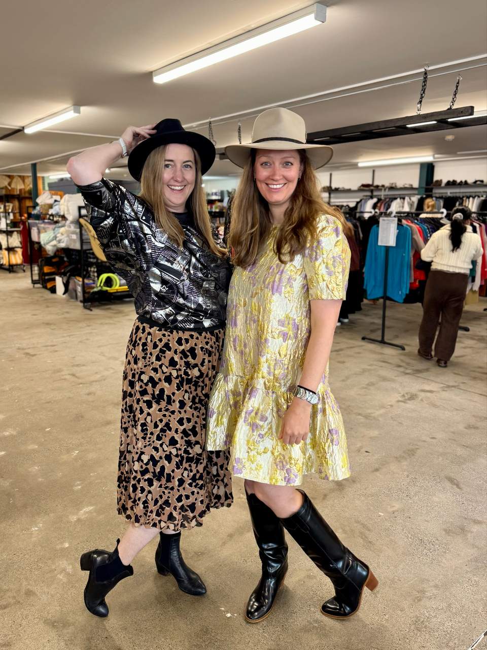 Sorry these finds are gone cos we snagged the dress and the top! But this store is so affordable and some really eclectic vintage finds