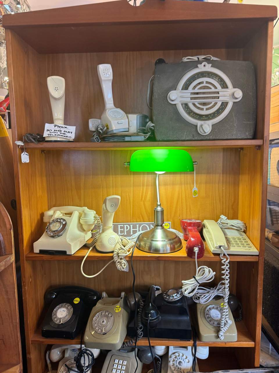 What a fun shop to look around in! I was surprised the prices aren’t as high as some antique stores either.