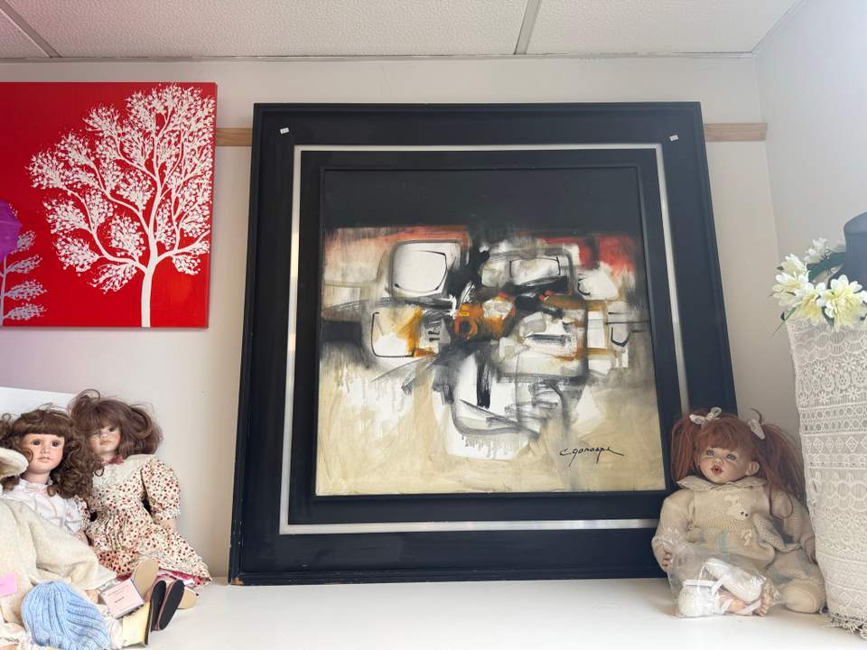 Giant original painting for sale here, it’s like 1.2m x 1.2m