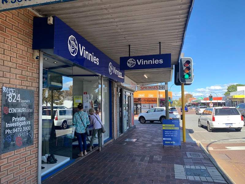 Check out Vinnies East Victoria Park Shop in Victoria Park