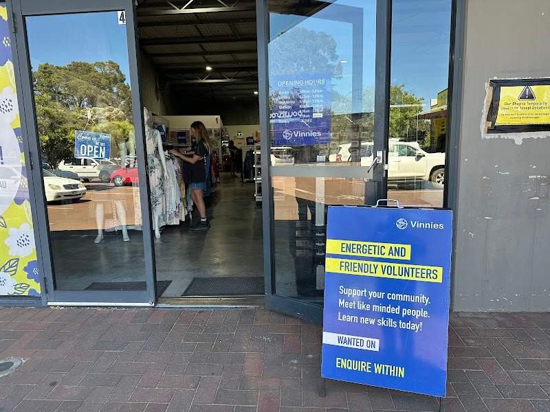 Check out Vinnies Margaret River Shop in Margaret River