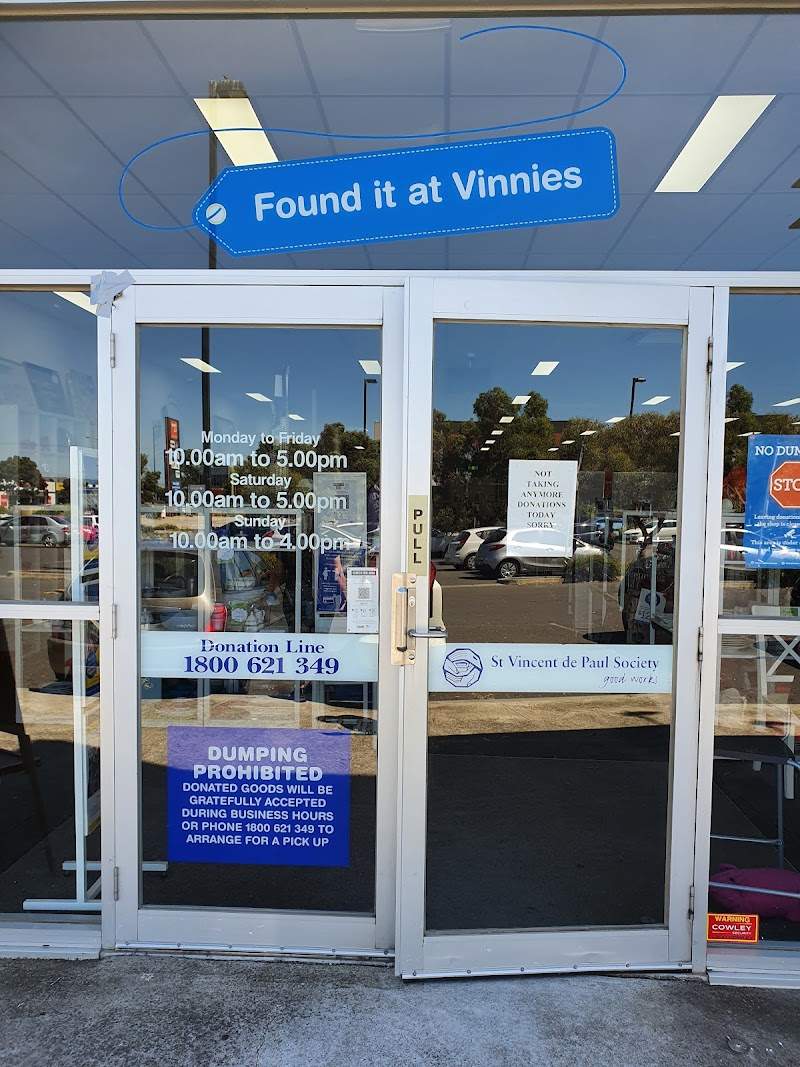 Check out Vinnies South Morang in SOUTH MORANG