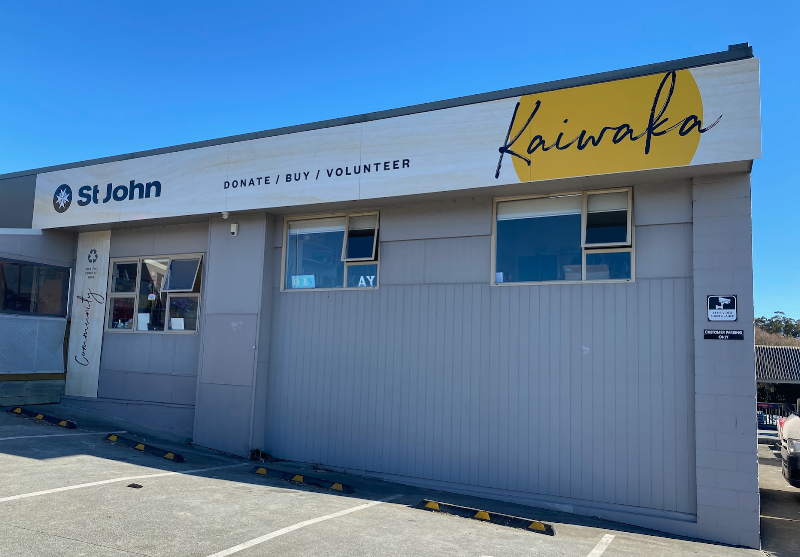 Check out St John Op Shop Kaiwaka in Kaiwaka