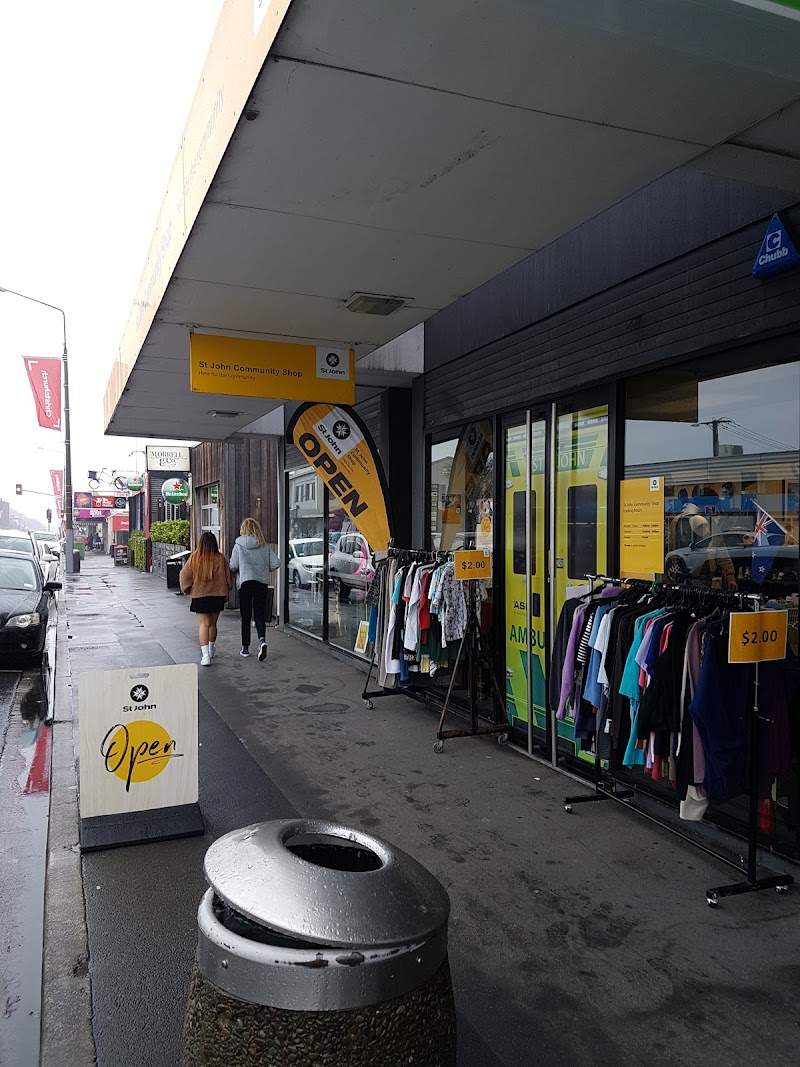 Check out St John Op Shop Christchurch in Addington