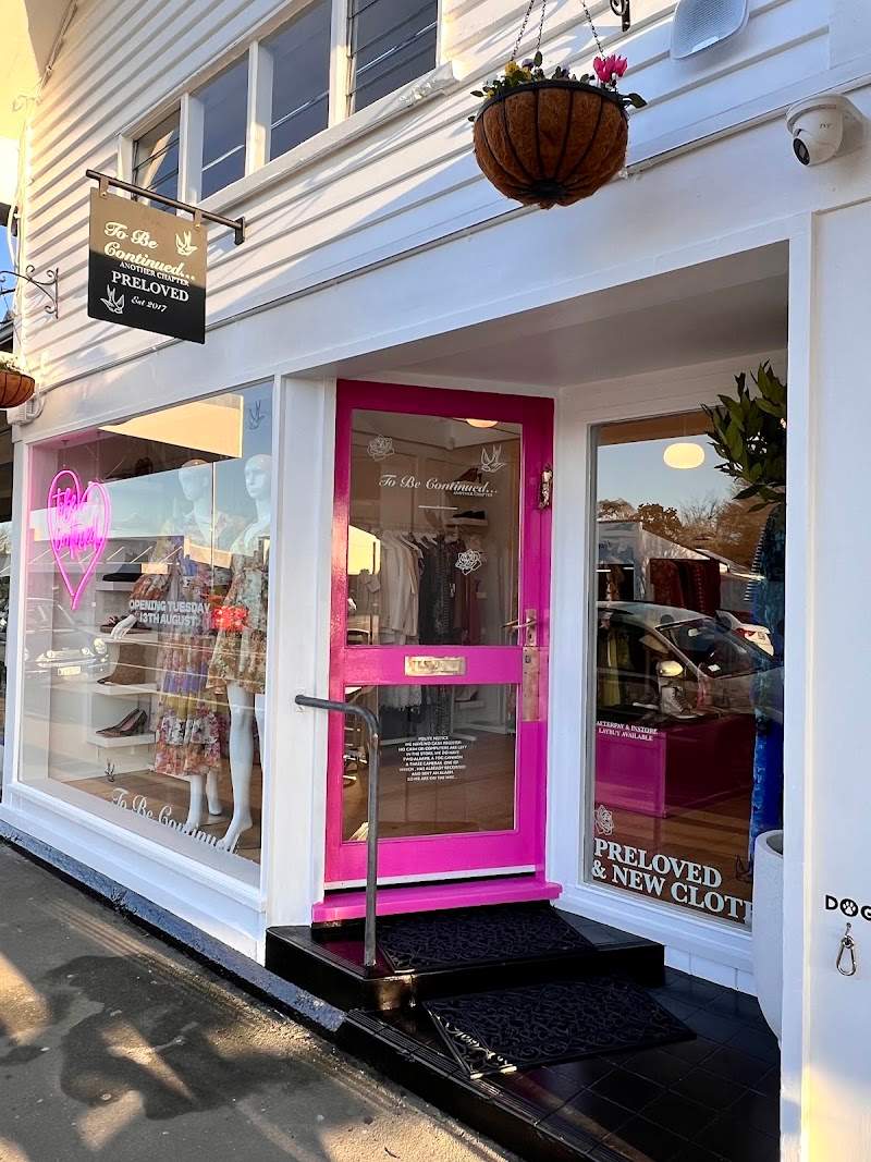 Check out To Be Continued Preloved Clothing… Another Chapter in Strowan